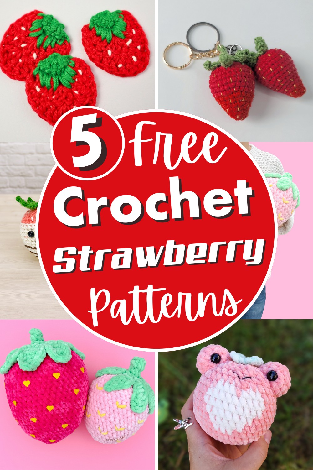 Crochet Strawberry Pattern