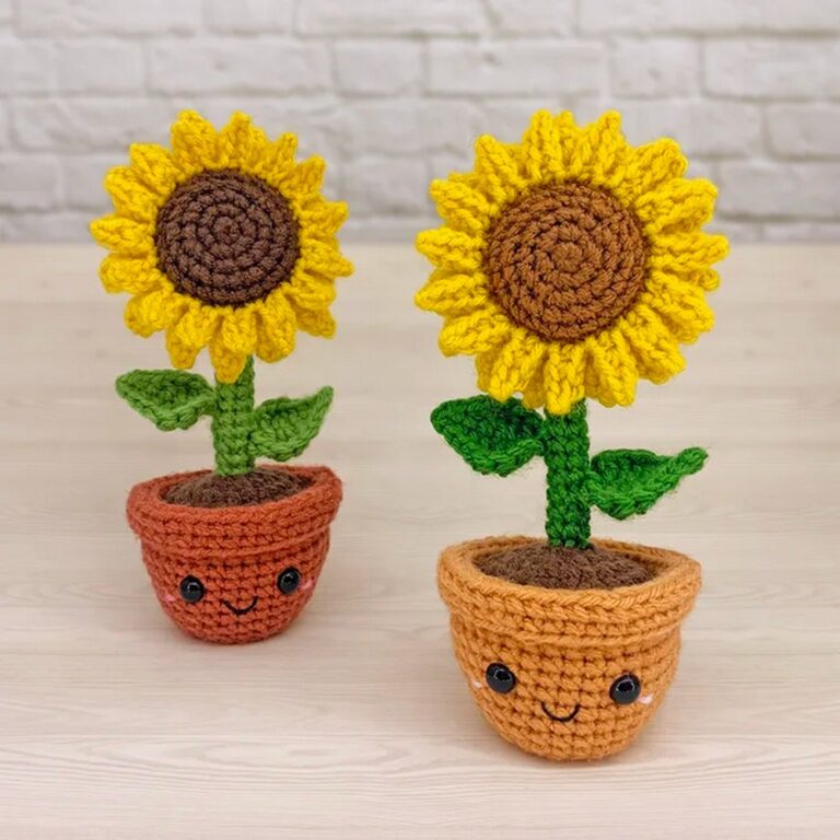 5 Beautiful & Admirable Crochet Sunflower Patterns