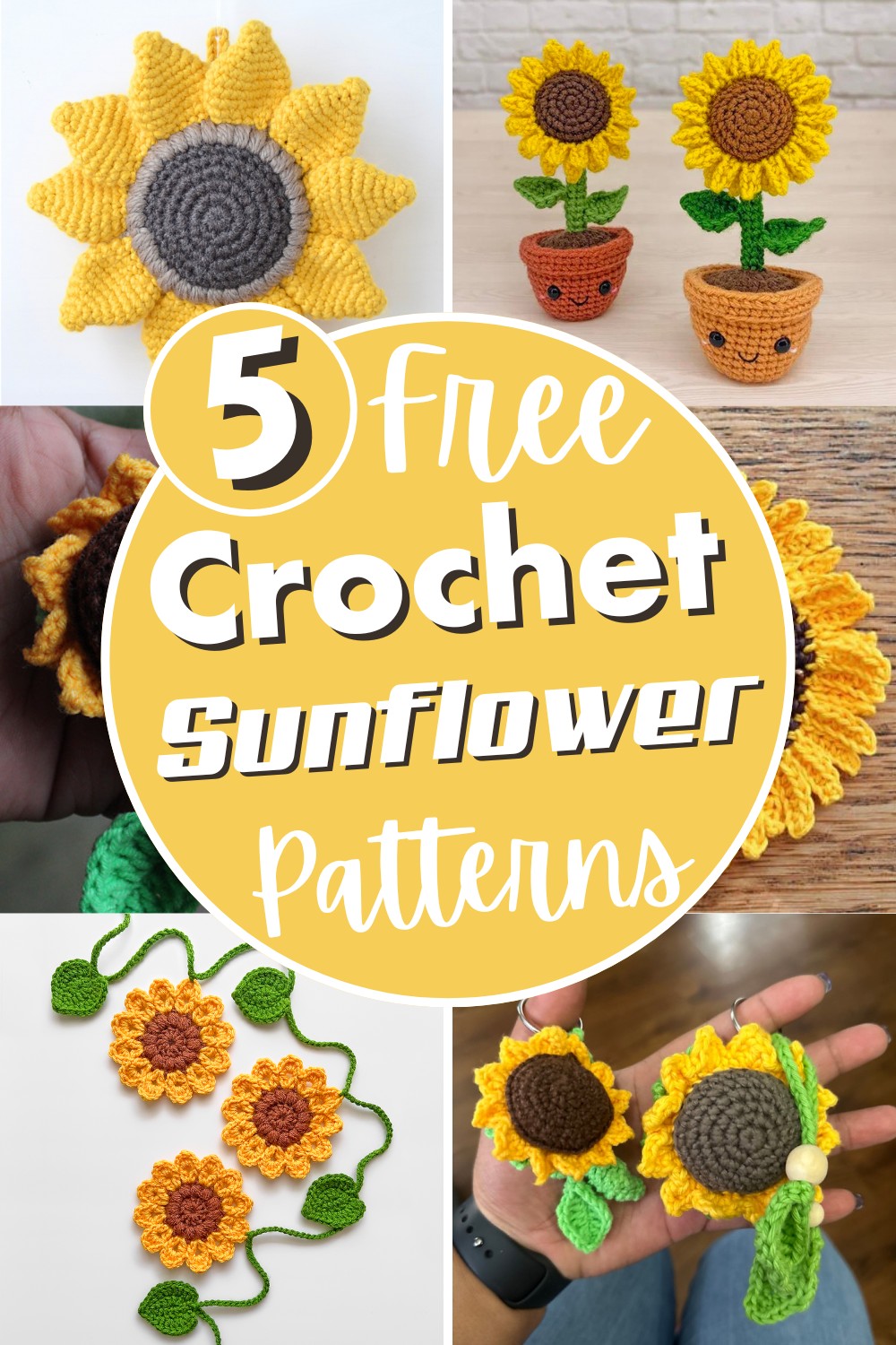Crochet Sunflower Pattern