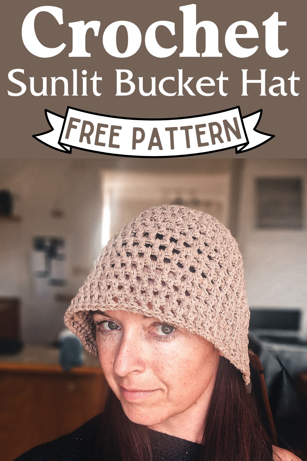 Crochet Sunlit Bucket Hat Pattern