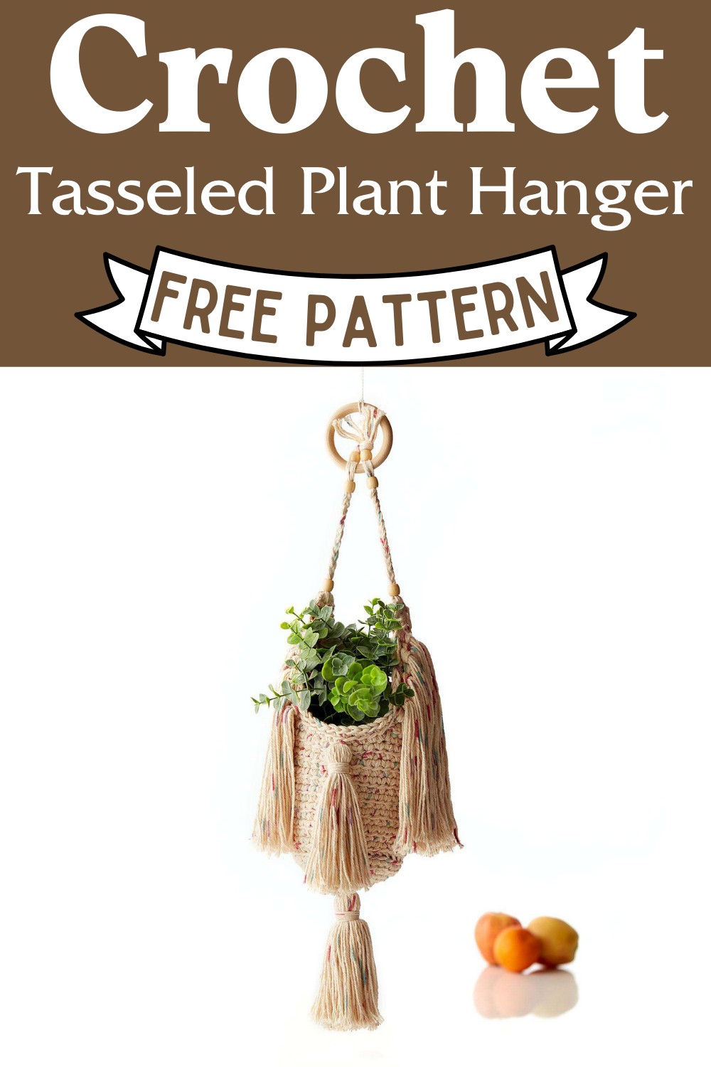 Crochet Tasseled Plant Hanger Pattern