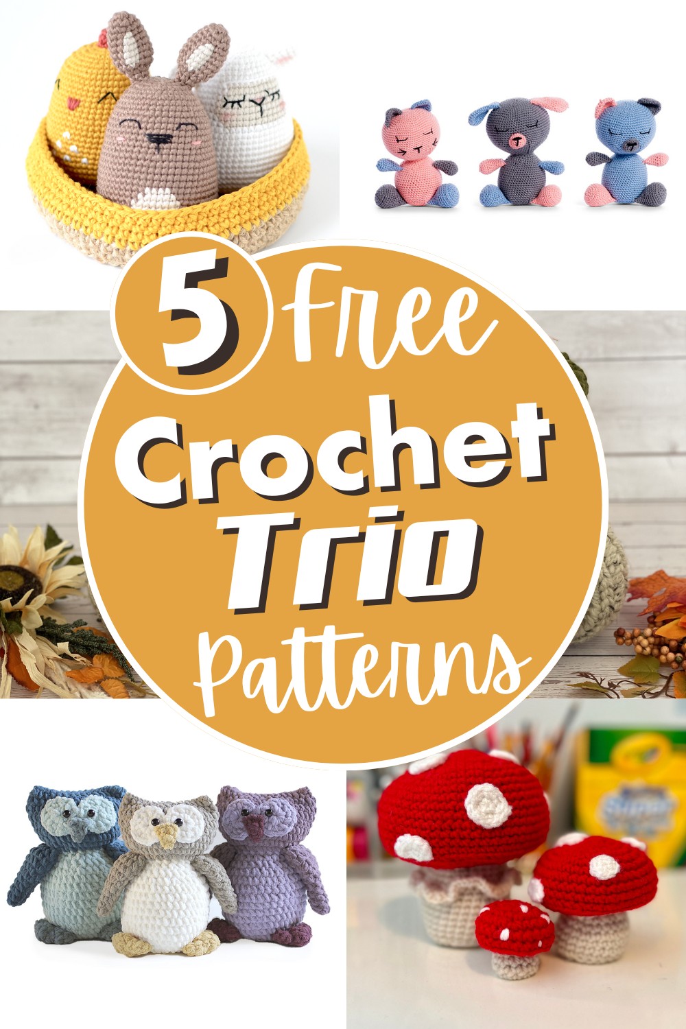 Crochet Trio Pattern