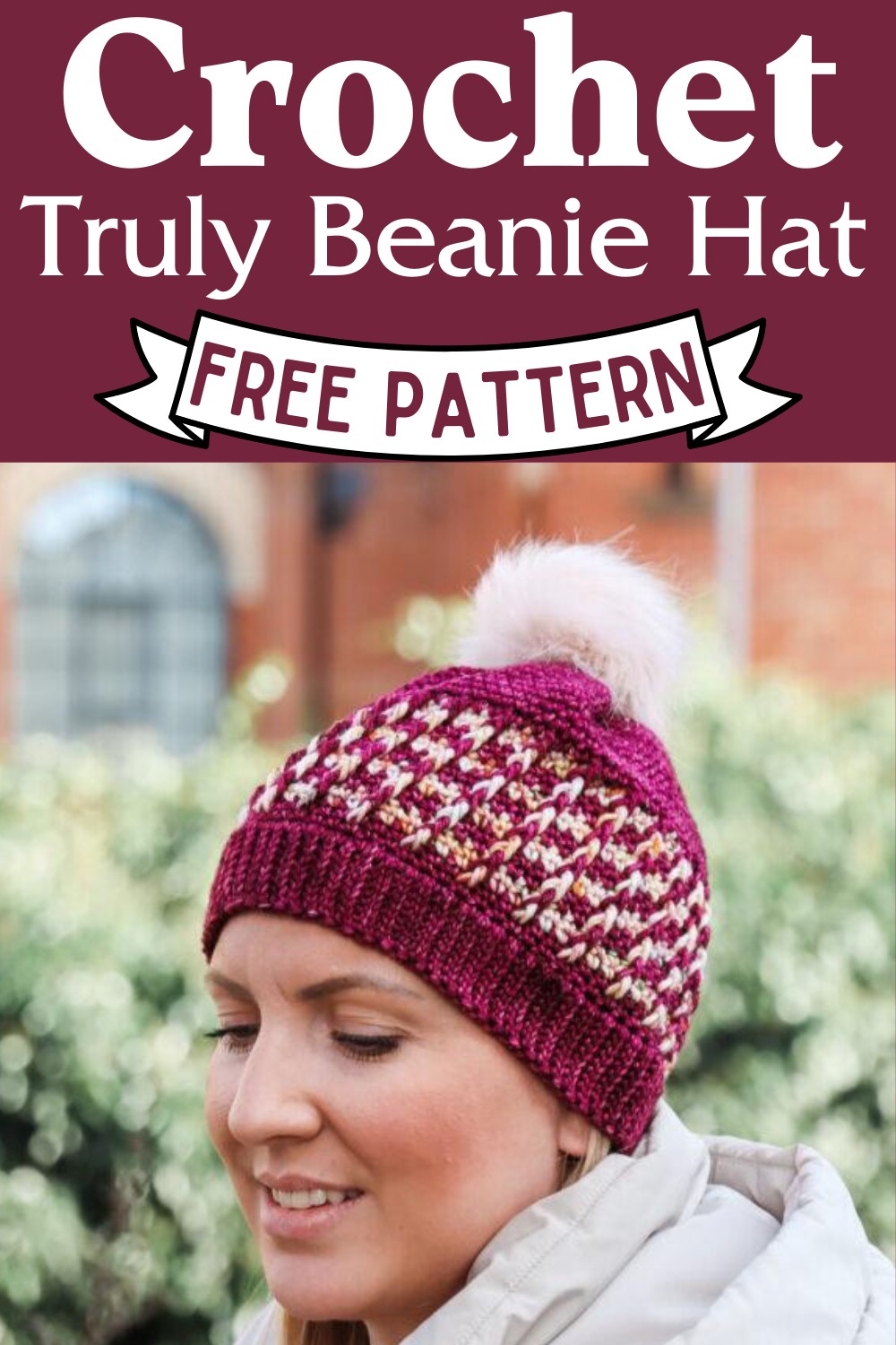Crochet Truly Beanie Hat Pattern
