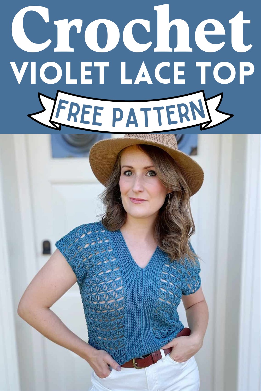 Crochet Violet Lace Top Pattern