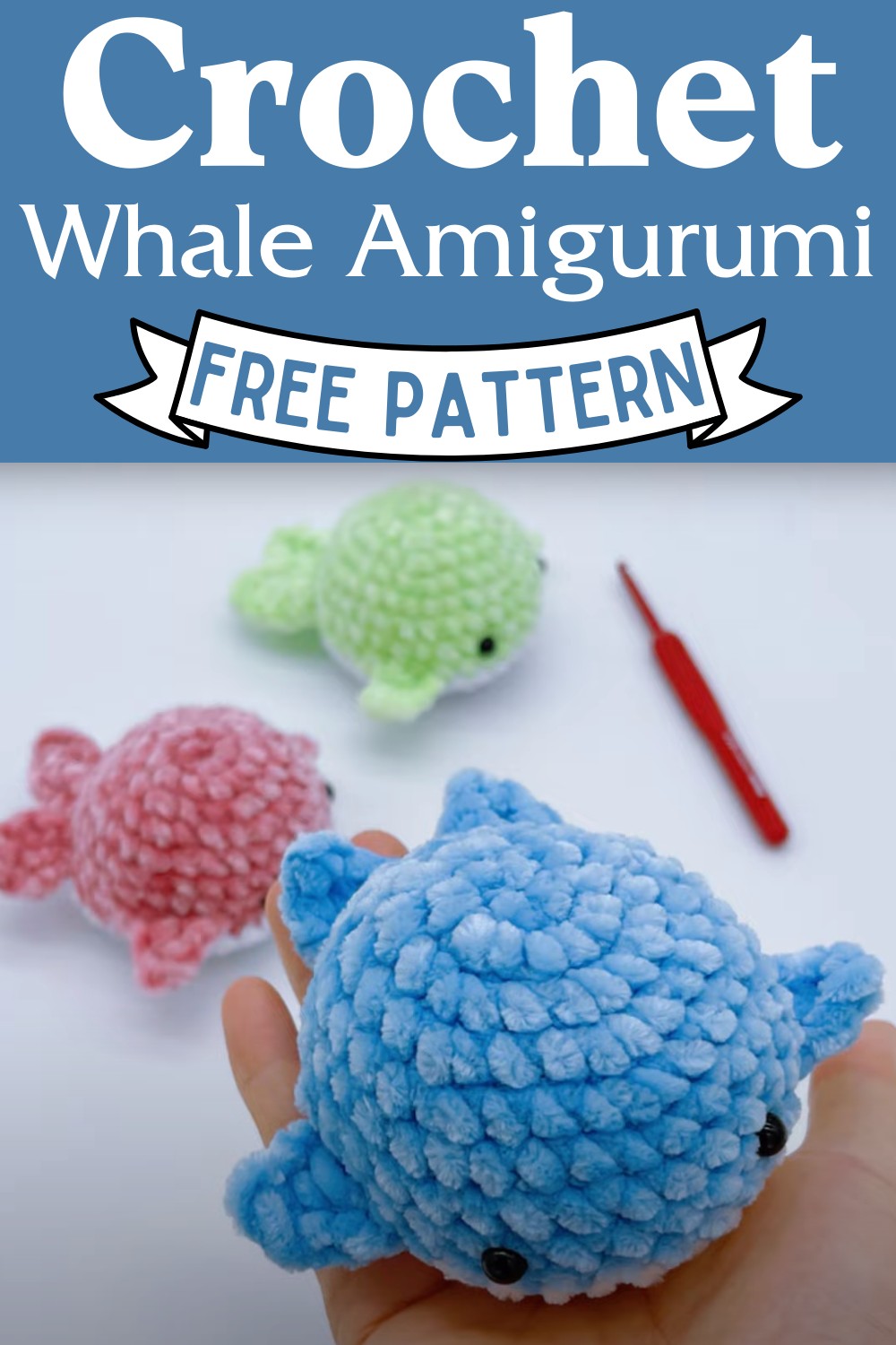 Crochet Whale Amigurumi Pattern