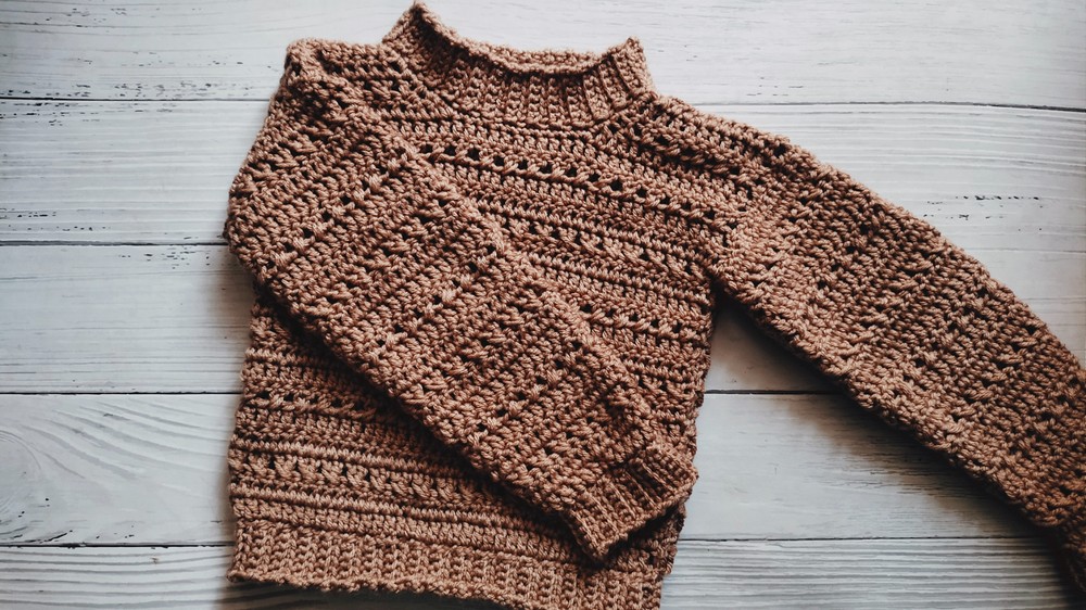 Crochet Woodland Pullover For Kids Pattern (2)