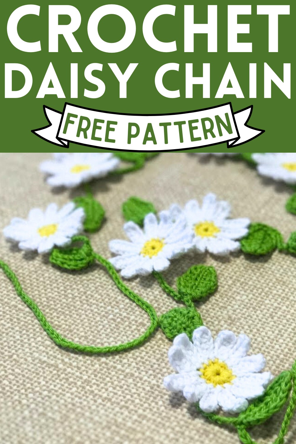 Crocheting A Daisy Chain