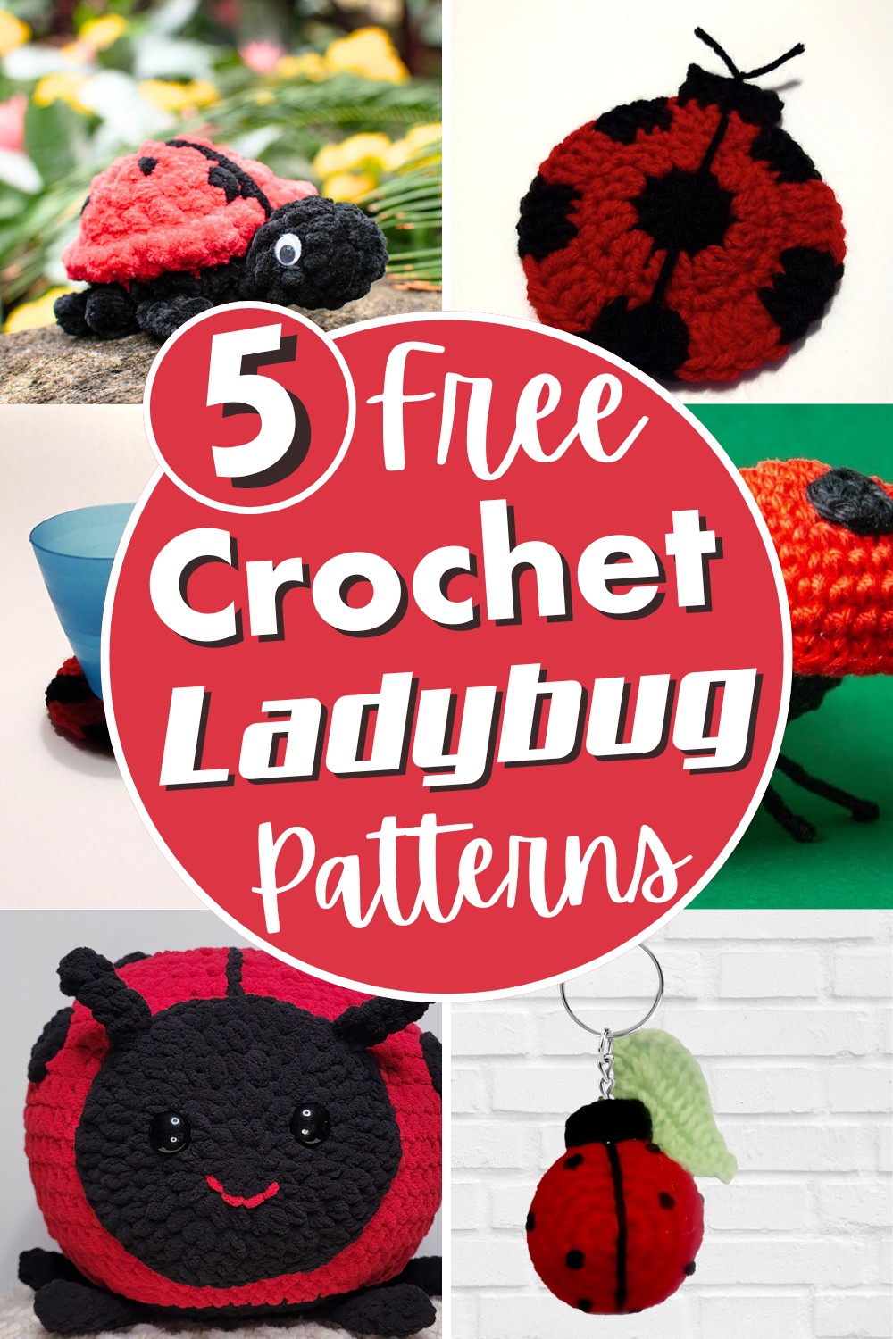 Cutest Crochet Ladybug Patterns