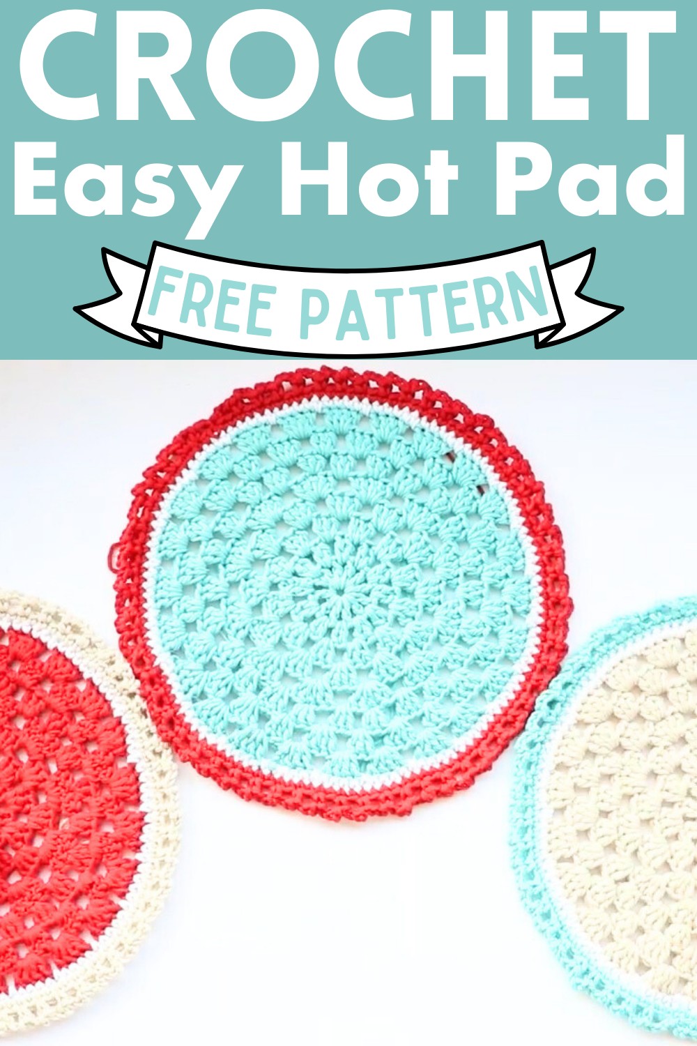 Easy Crochet Hot Pad