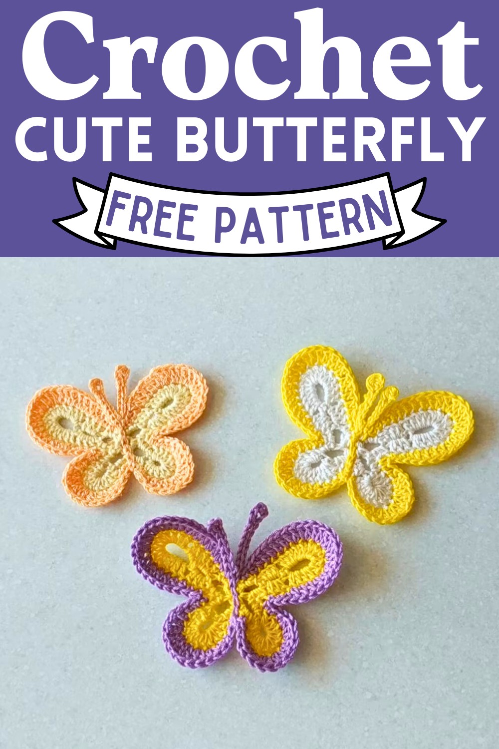 How to Crochet a Butterfly