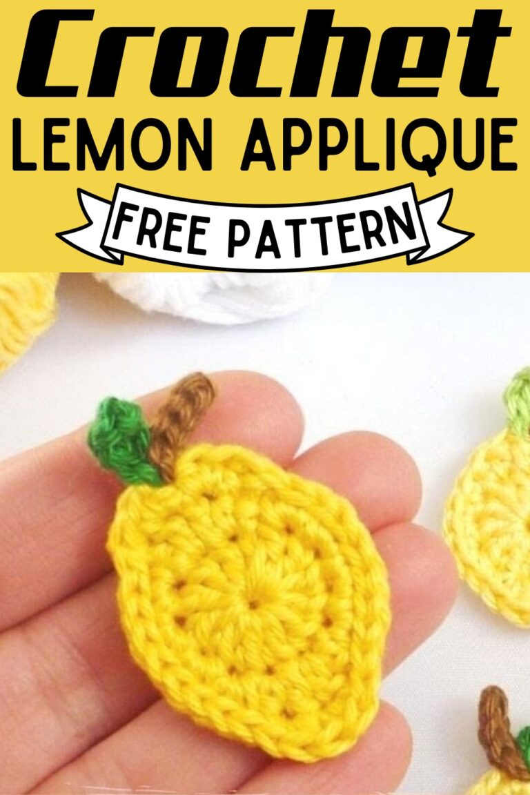 Cute But Not Tangy Crochet Lemon Patterns - Clairea Belle Makes