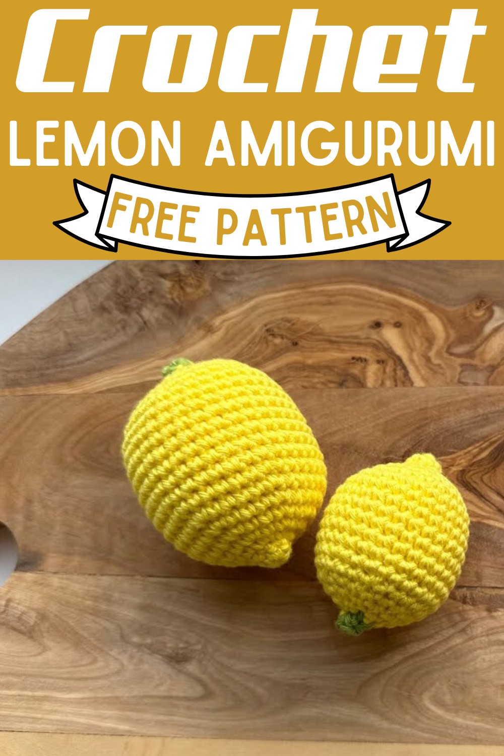 Lemon Crochet Amigurumi