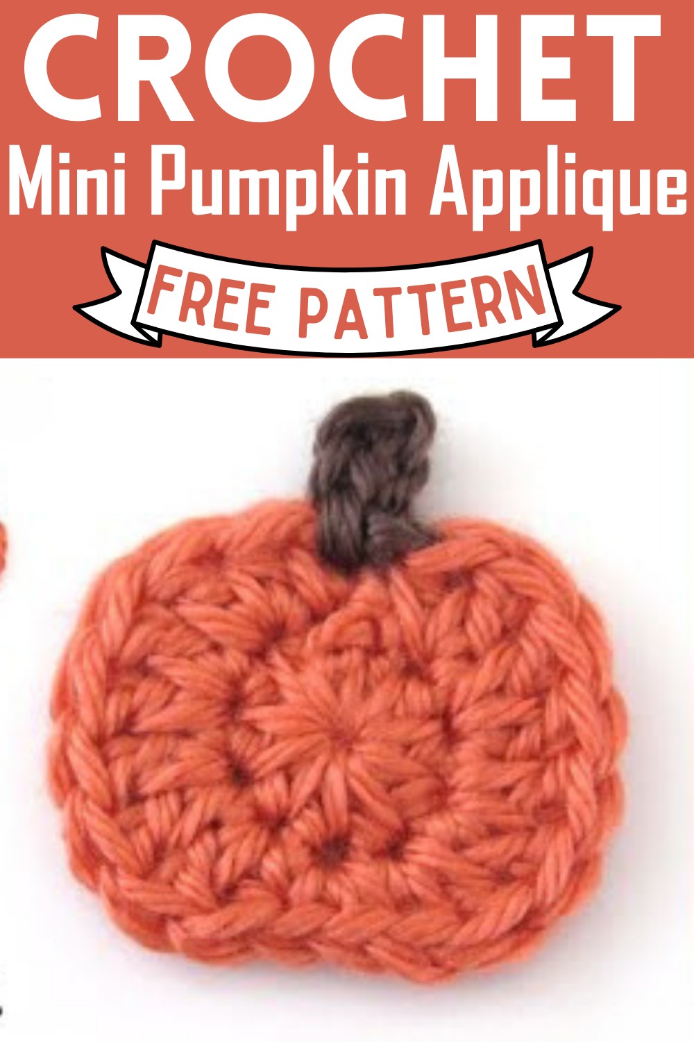 Mini Pumpkin Applique