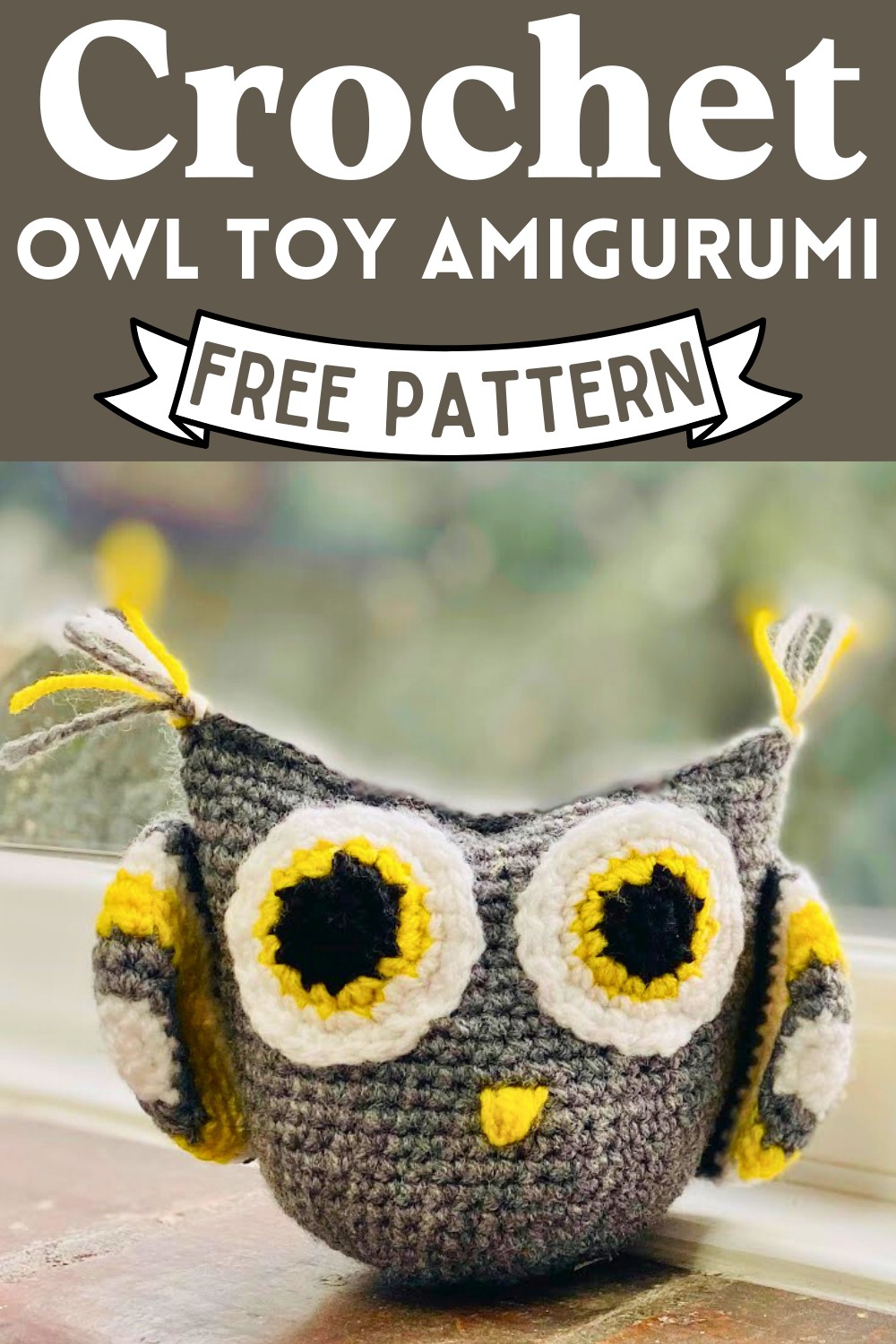 Owl Toy Amigurumi