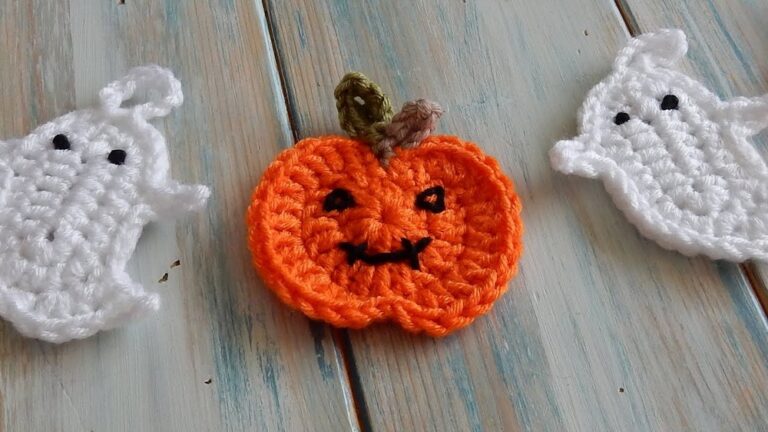 Crochet Pumpkin Applique Patterns