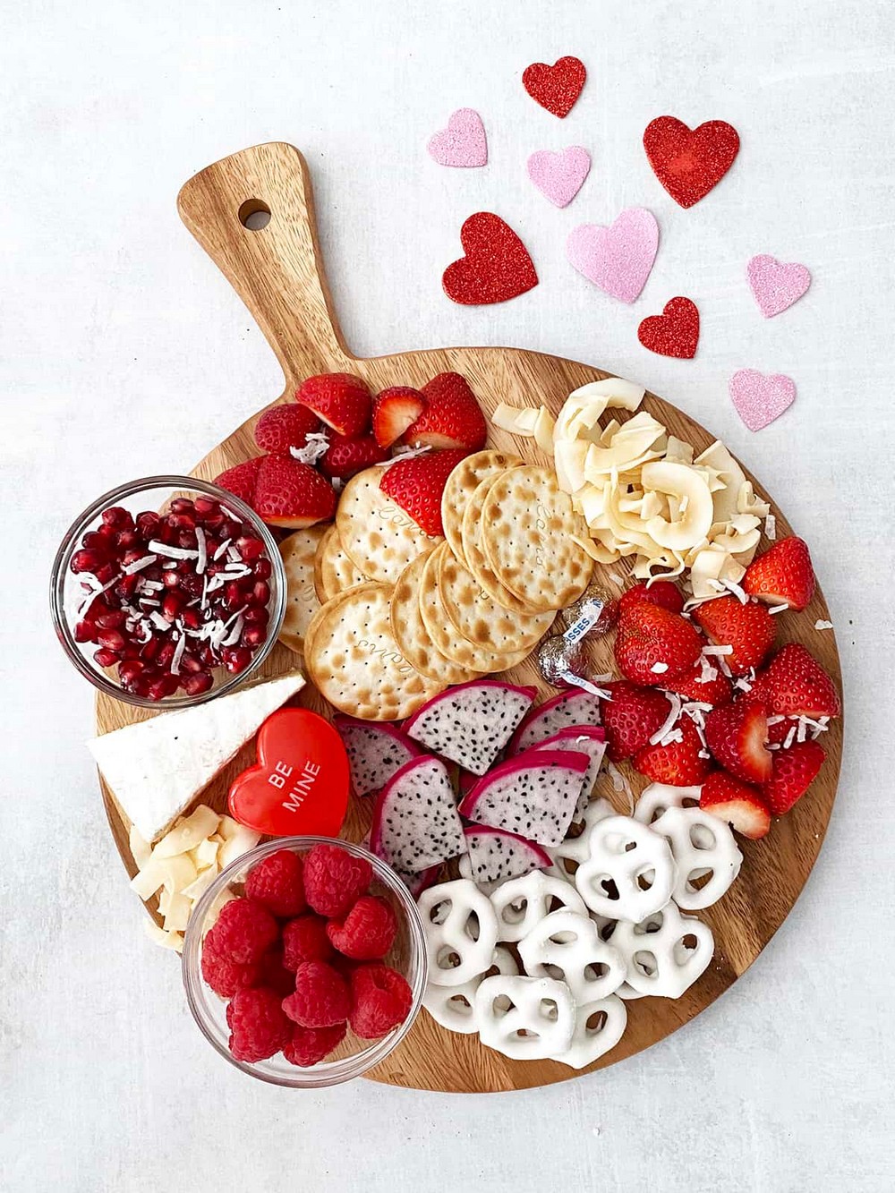 Valentine’s Day Snack Board