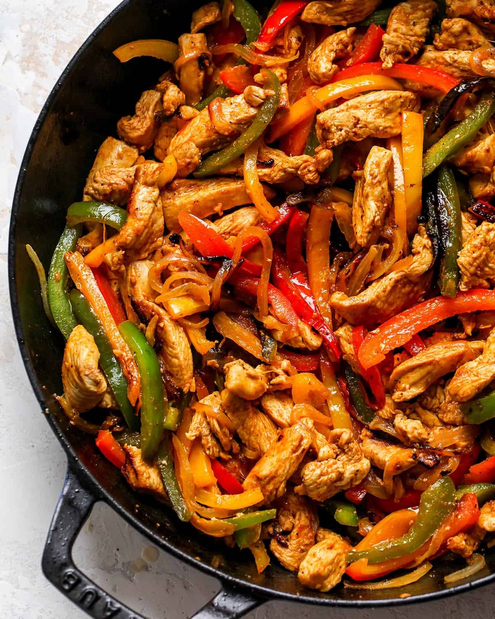 Easy Chicken Fajitas Recipe