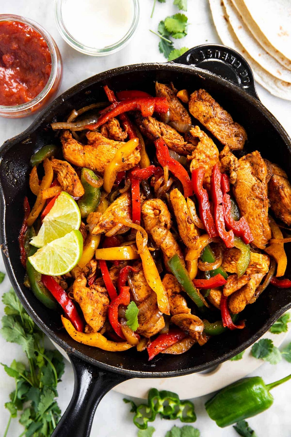 Easy Chicken Fajitas