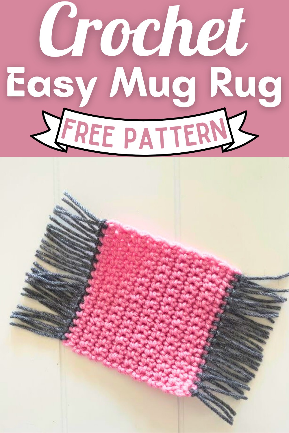 Crochet Mug Rug For Beginners