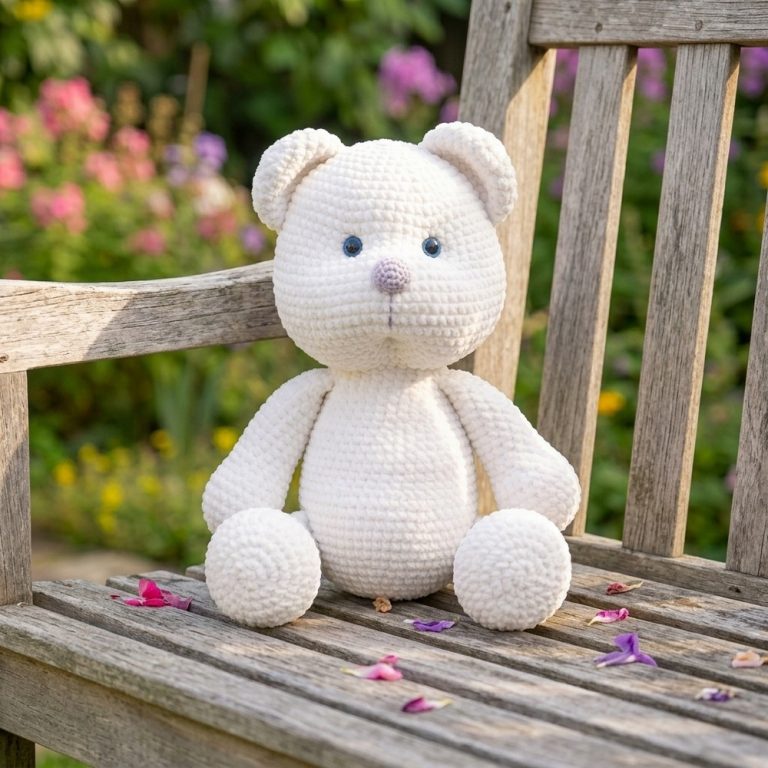 Adorable Crochet Teddy Bear Amigurumi Pattern For Handmade Happiness