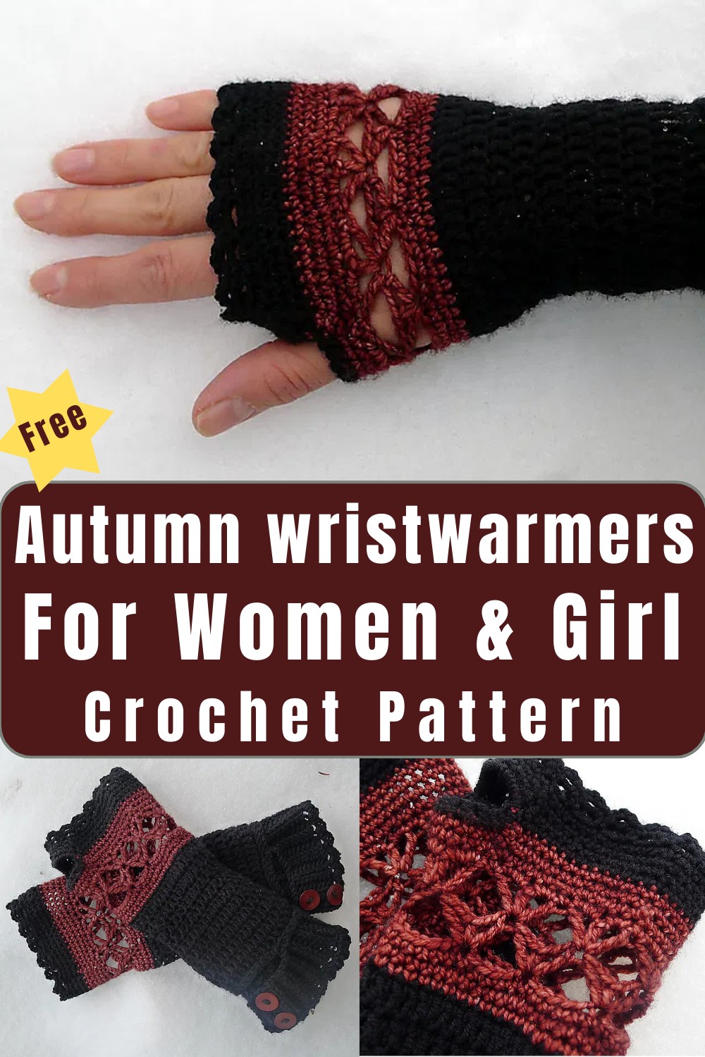 Autumn wristwarmers