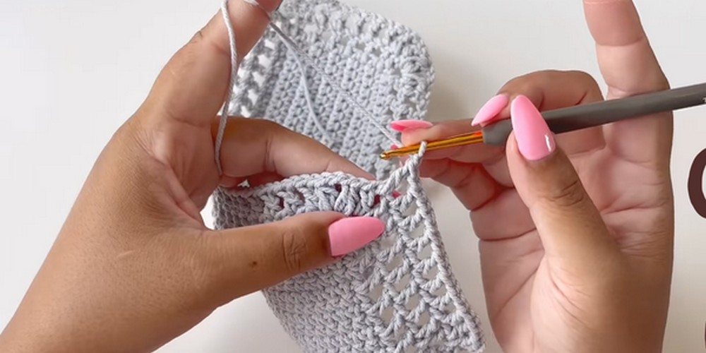 Crochet Ocean Bag step 3