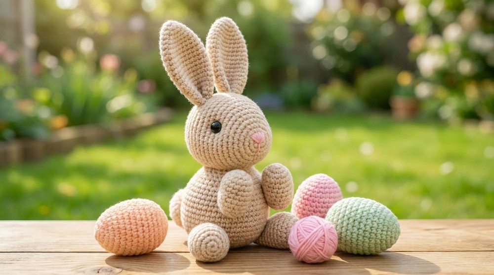 Cute Crochet Easter Bunny Amigurumi Pattern