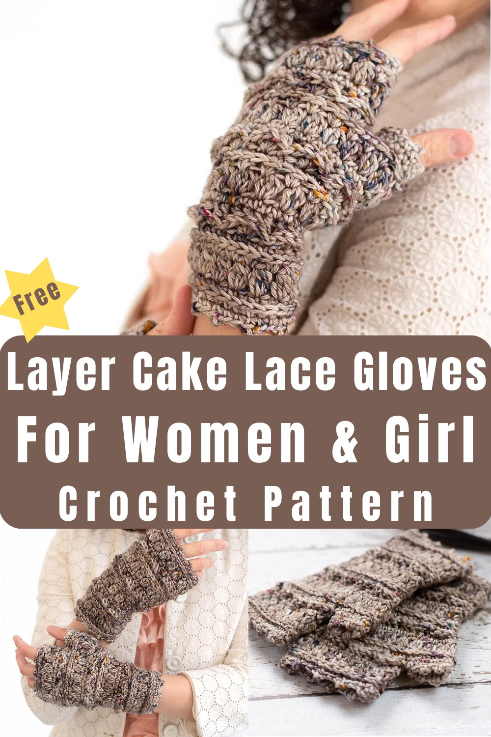 Layer Cake Lace Fingerless Gloves
