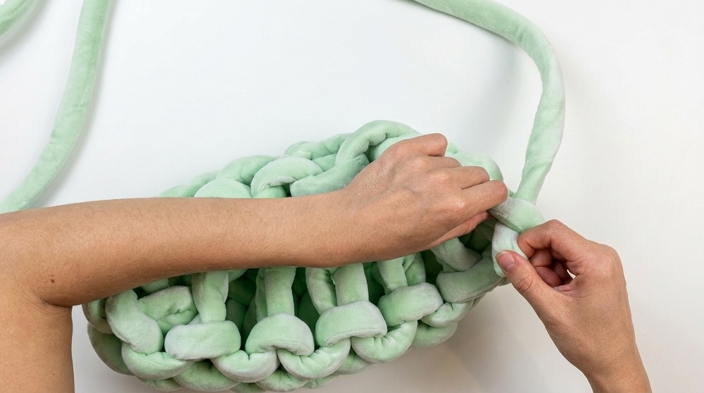 Useful Crochet Bag Pattern Made With Chunky Yarn