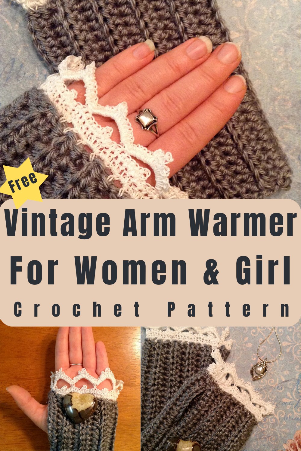 Vintage Style Arm Warmer