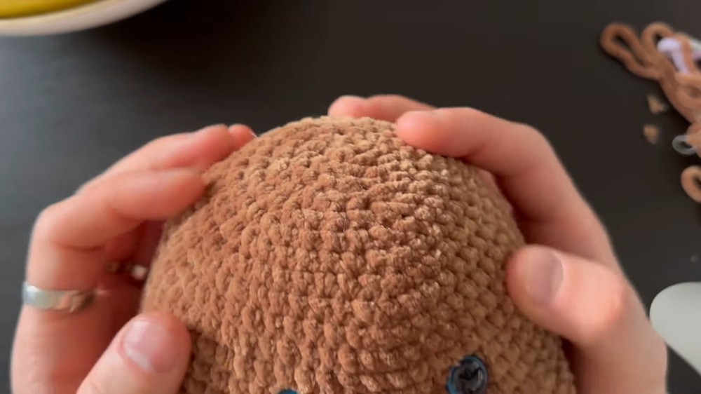 crochet teddy bear step 5