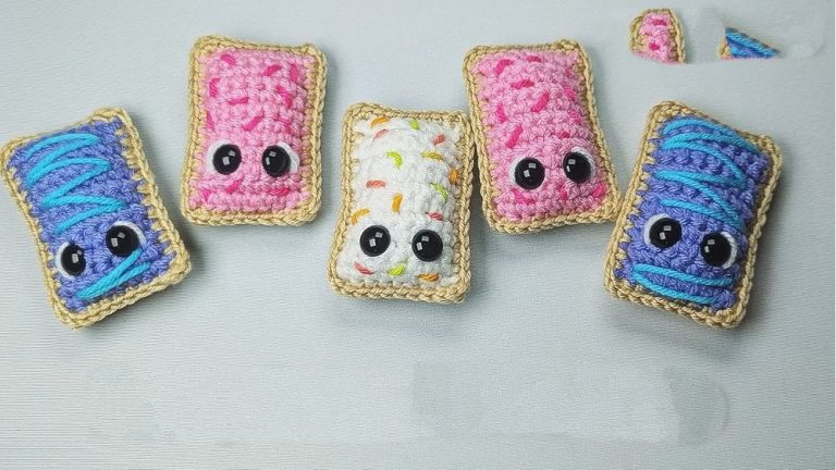 Crochet Amigurumi Pastry Pal Pattern For Party Favors