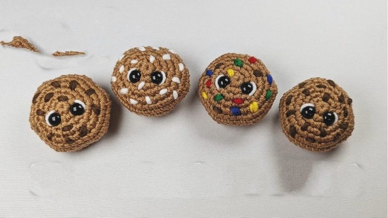 Crochet Chocolate Chip Cookie Pattern For Sweeth Tooth