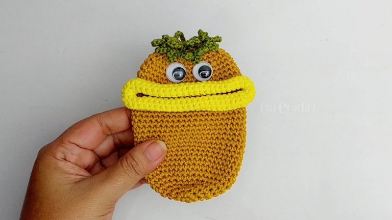 Crochet Monster Key Cover Pattern For Stylish Accessories
