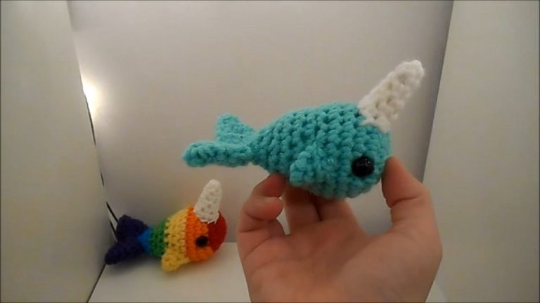 Crochet Amigurumi Narwhal Pattern For Cutest Cuddly Toy