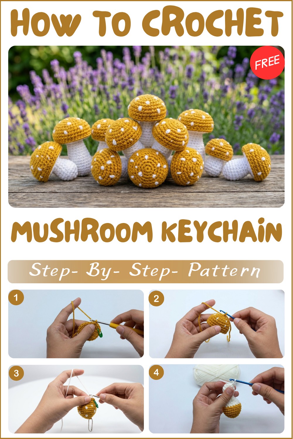 Adorable Crochet Mushroom Pop Pattern For Handmade Fun 1