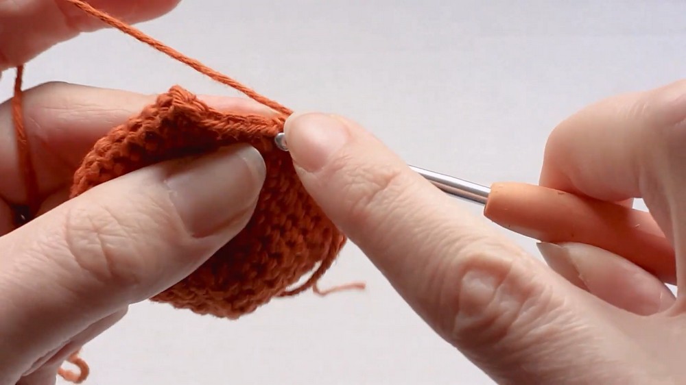 Crochet A Terracotta Pot For Cacti Or Flowers step 3