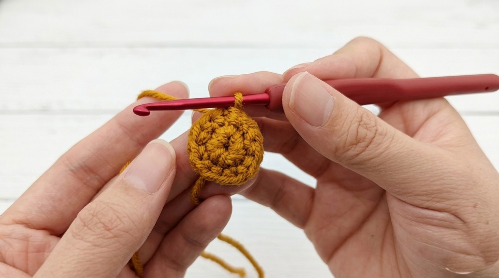 Crochet Amigurumi Corn Keychain Pattern Free 3