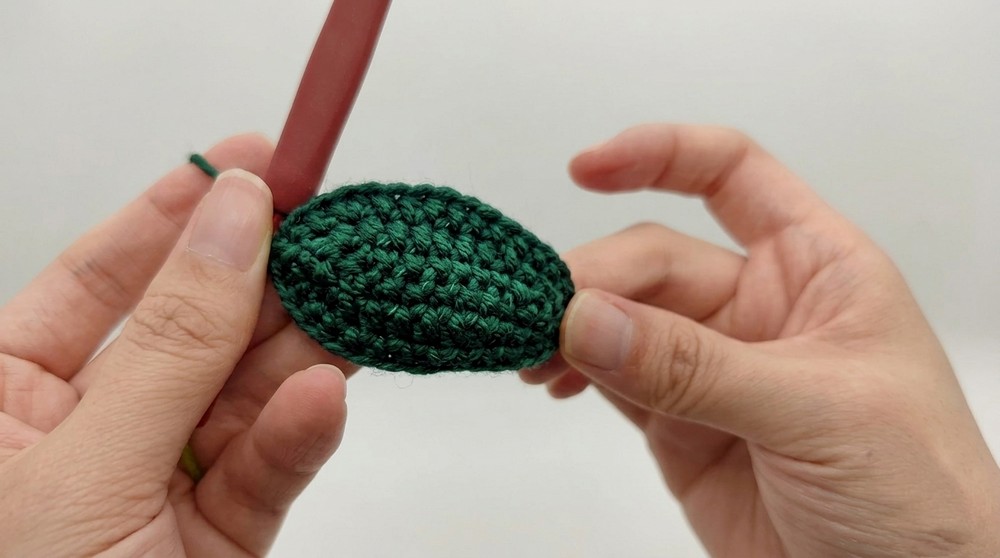 Crochet Amigurumi Corn Keychain Pattern Free 6