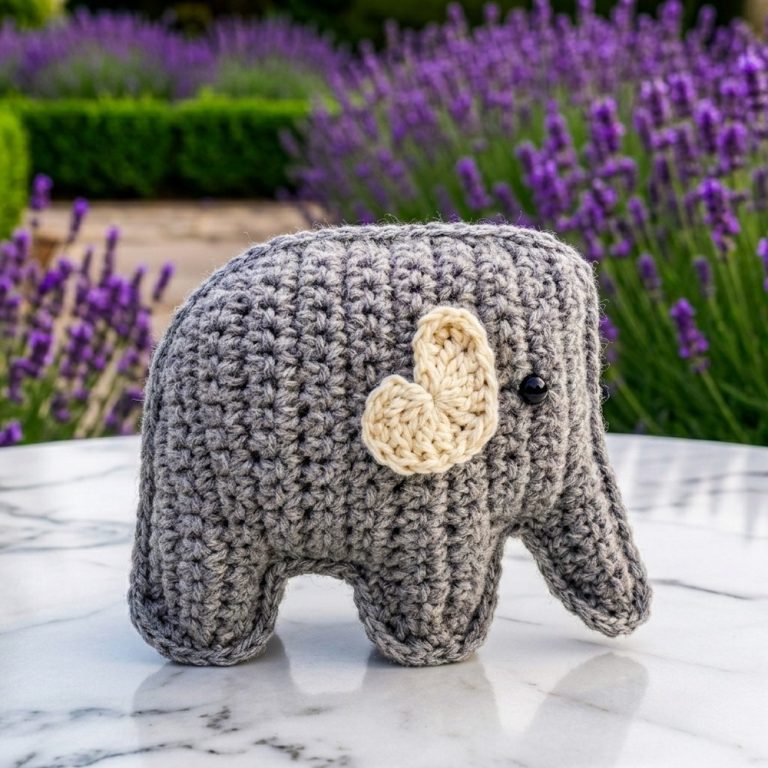 Crochet Amigurumi Elephant Pattern For Cutest Ornament 10