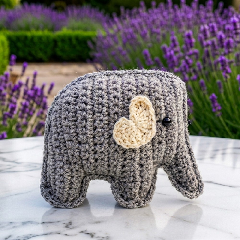 Crochet Amigurumi Elephant Pattern For Cutest Ornament 10