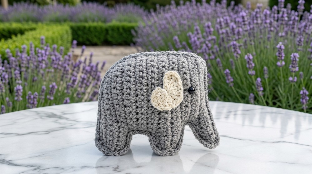 Crochet Amigurumi Elephant Pattern For Cutest Ornament 2
