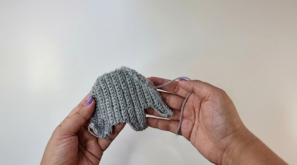 Crochet Amigurumi Elephant Pattern For Cutest Ornament 6