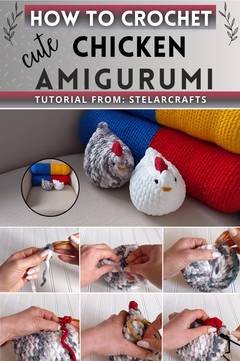 Crochet Chicken Amigurumi