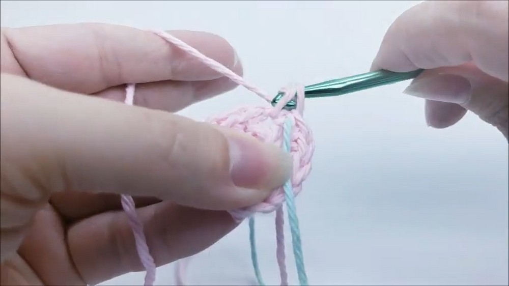 Crochet Egg Tutorial step 2