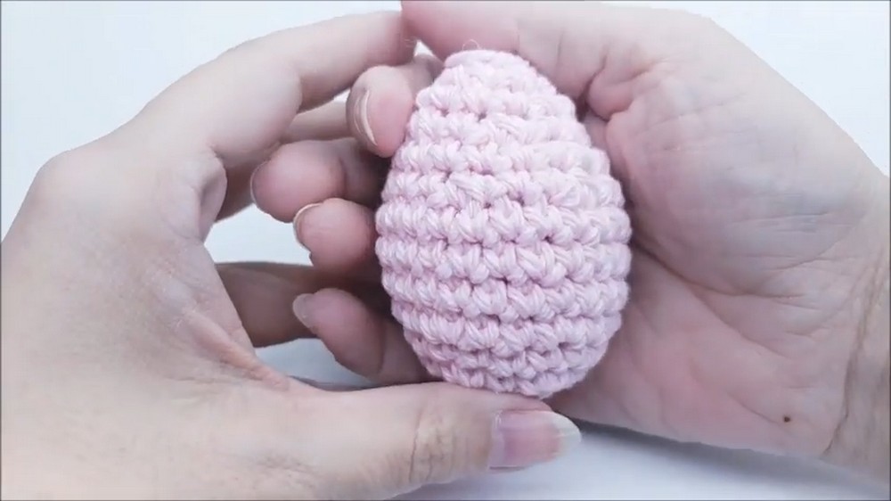 Crochet Egg Tutorial step 6
