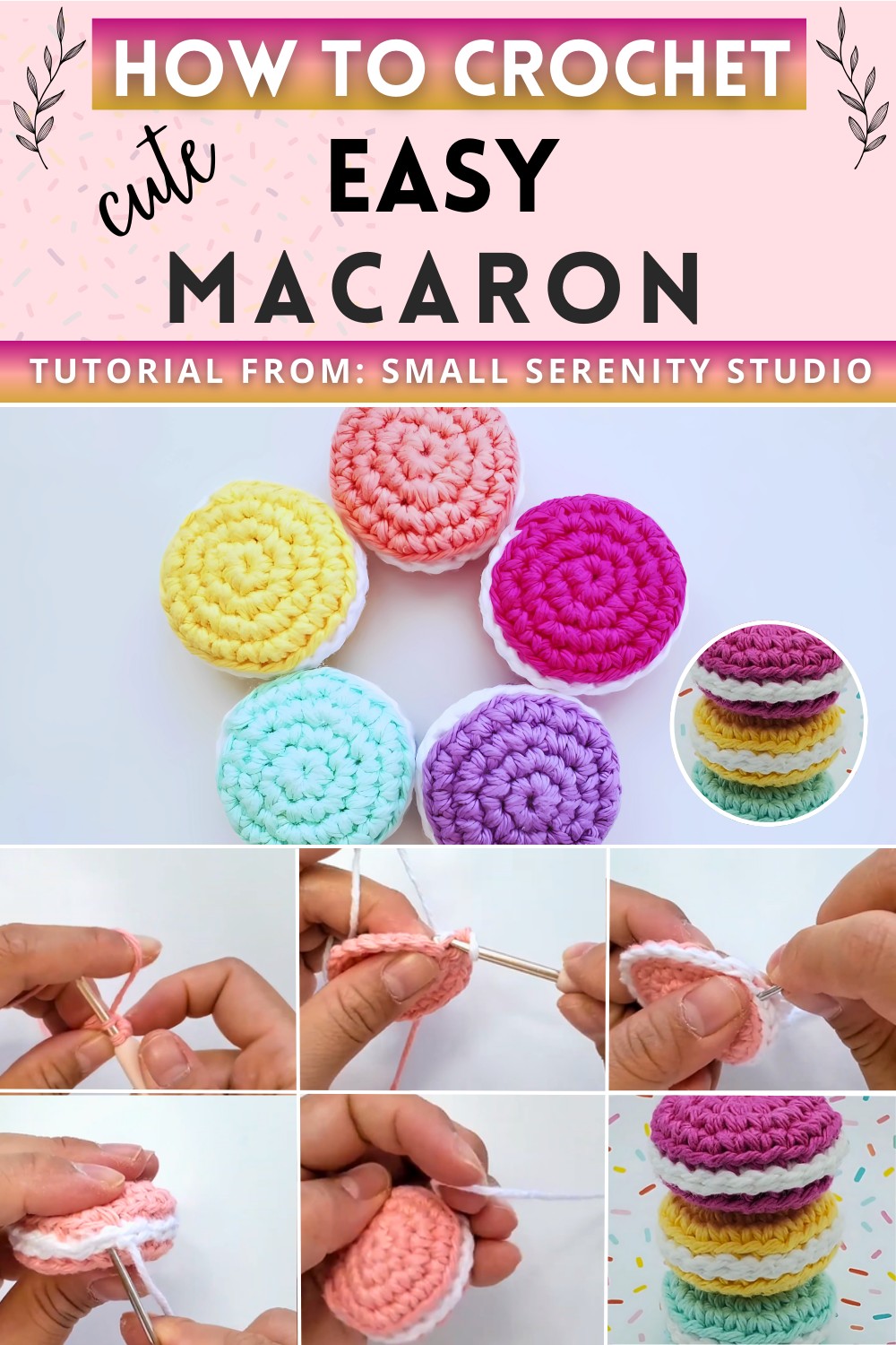 Crochet Macaron Amigurumi