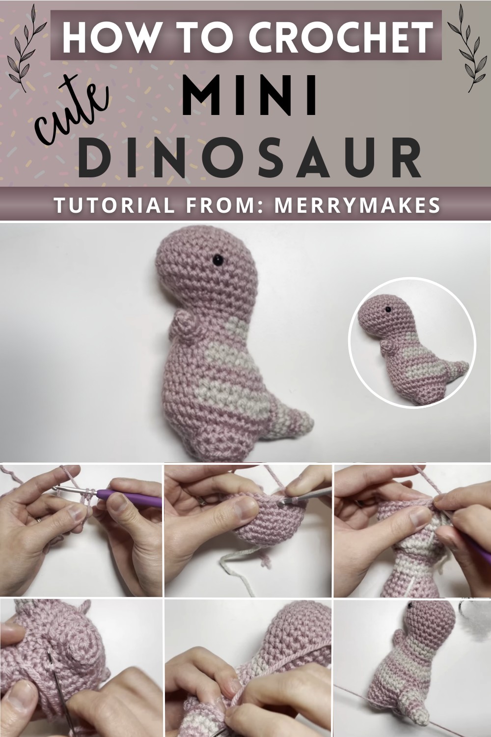 Crochet Mini-Dino!