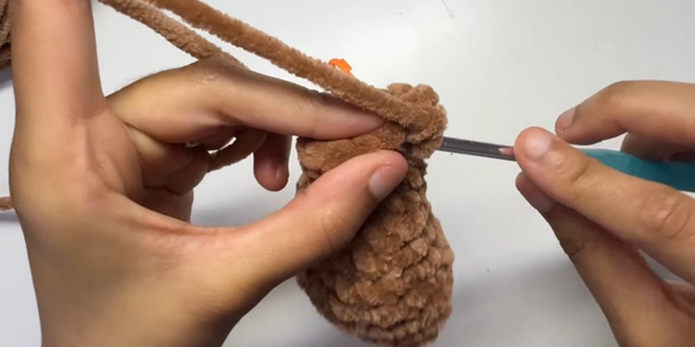 Crochet Mr Bean’s Teddy Bear step 3