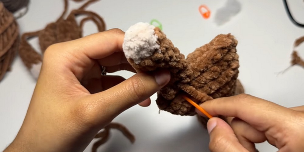 Crochet Mr Bean’s Teddy Bear step 4